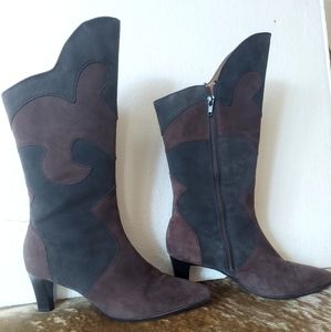 Amazing Peter Kaiser suede boots 7.5